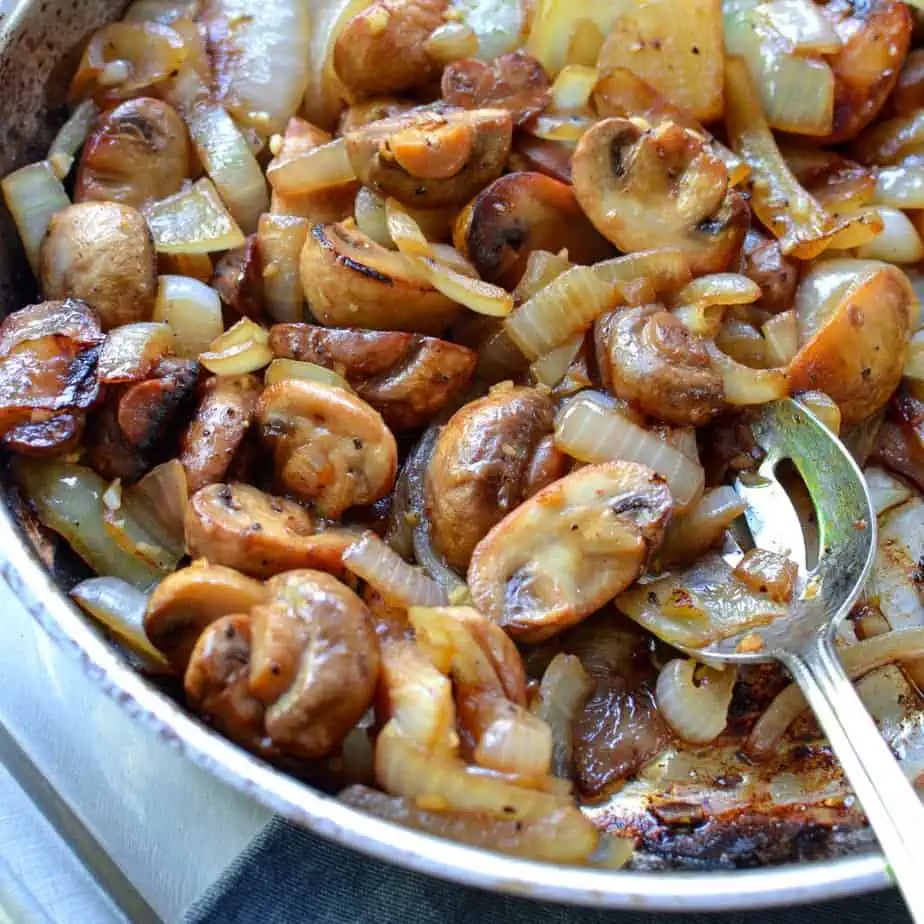 Sauteed Mushrooms and Onions