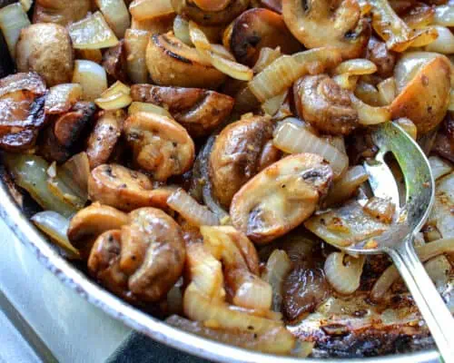 Sauteed Mushrooms and Onions