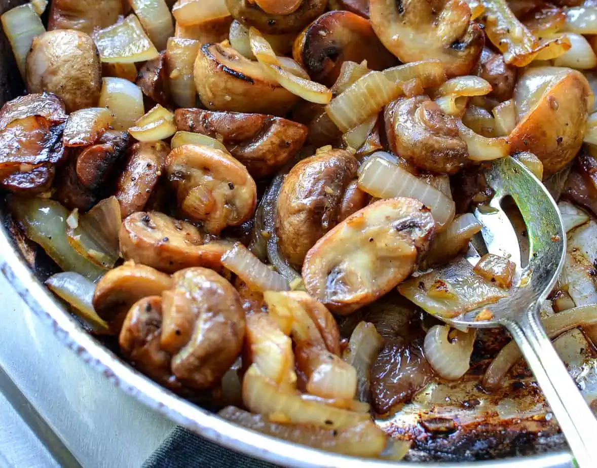 Sauteed Mushrooms and Onions