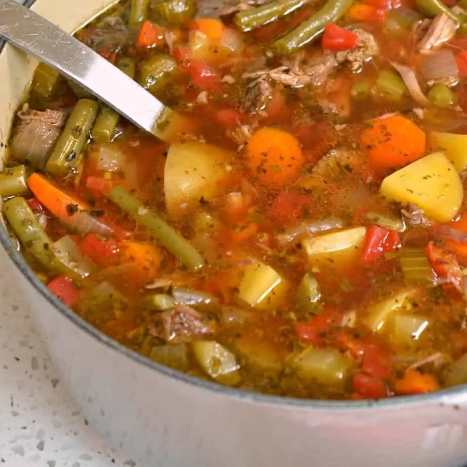 Beef Barley Soup  Small Town Woman