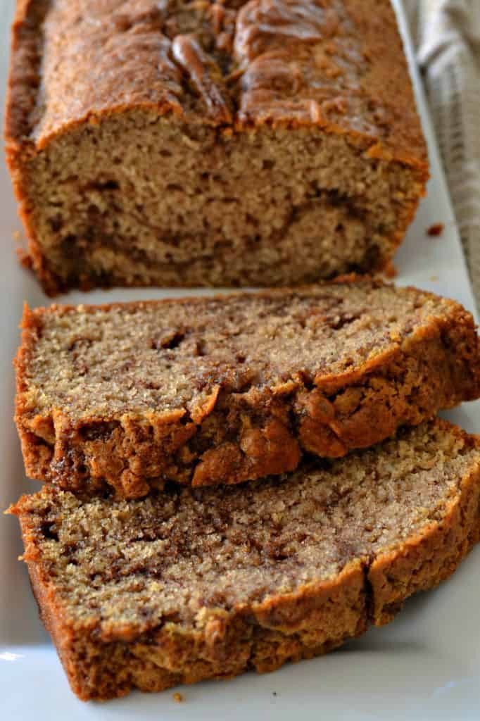 Cinnamon bread sweet bread swirled with sweet cinnamon butter 