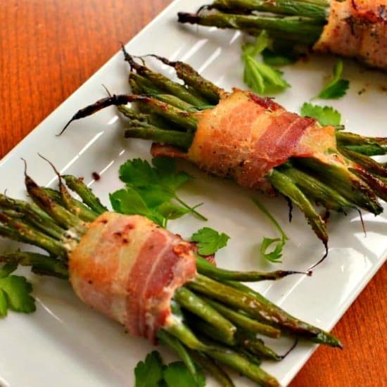 Recipe for Green Bean Bundles with Bacon