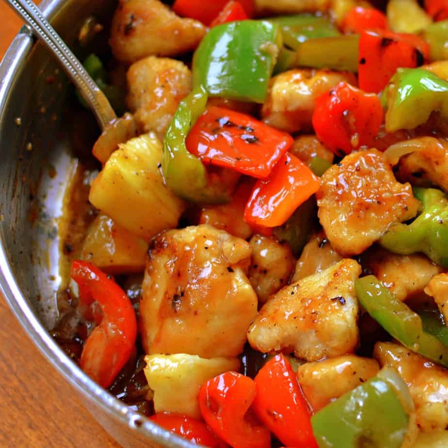 Sweet and Sour Chicken Recipe | Small Town Woman