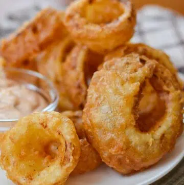 Beer Battered Onion Rings