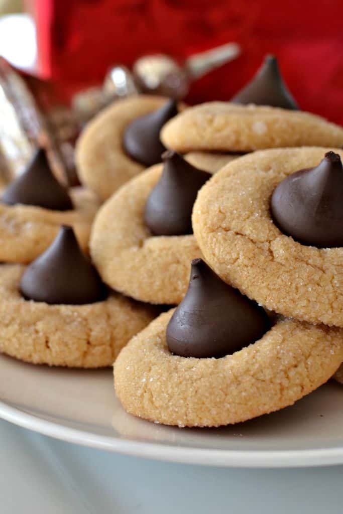Peanut Butter Blossom Cookies Small Town Woman