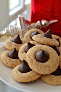 Peanut Butter Blossom Cookies
