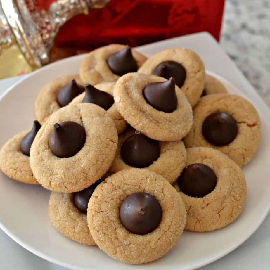 Easy Peanut Butter Blossoms are a classic Christmas cookie recipe that everyone will love