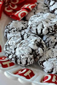 Chocolate Crinkle Cookies