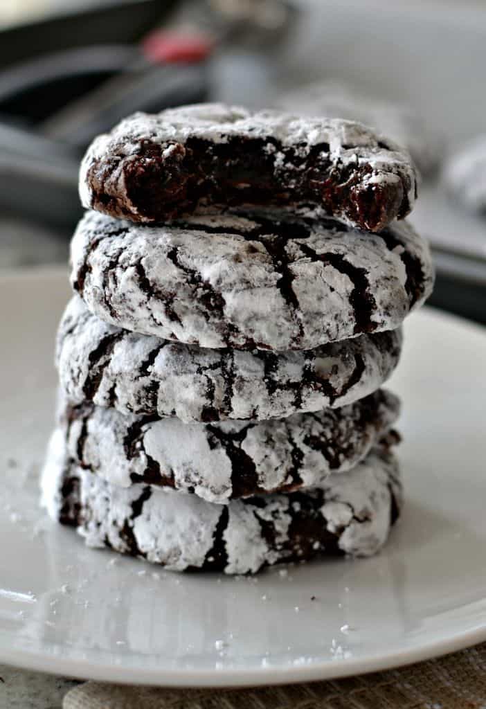 Chocolate Crinkle Cookies