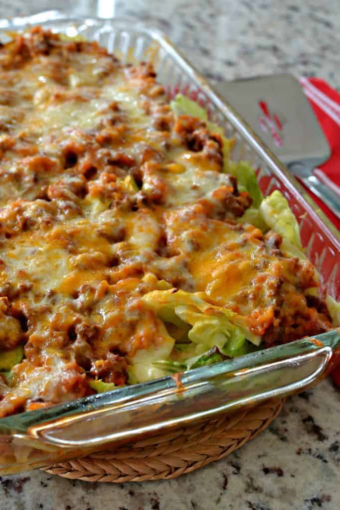 Unstuffed Cabbage Roll Casserole