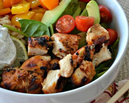 Chicken Buddha Bowls