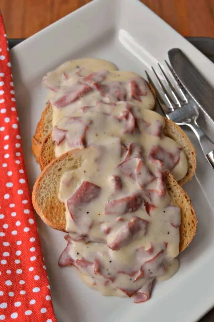 Creamed Chipped Beef