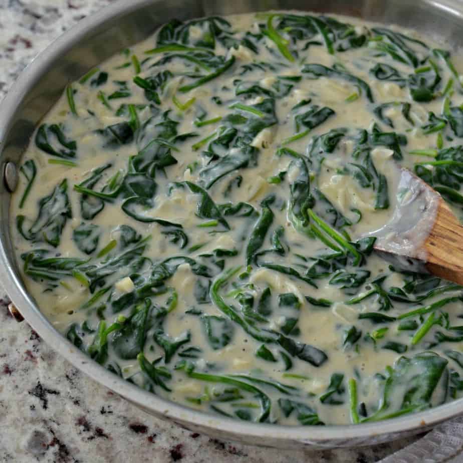 Easy Creamed Spinach