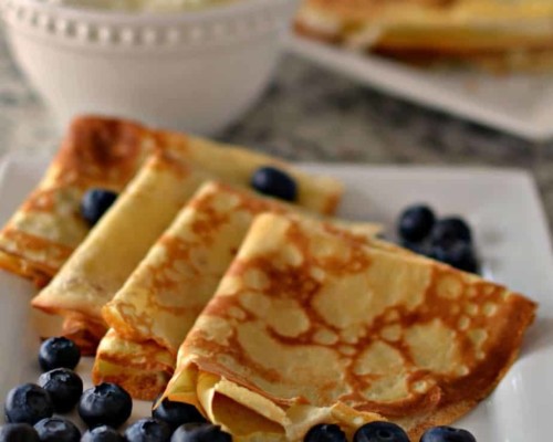 Easy Crepe Recipe (A six ingredient blender recipe)