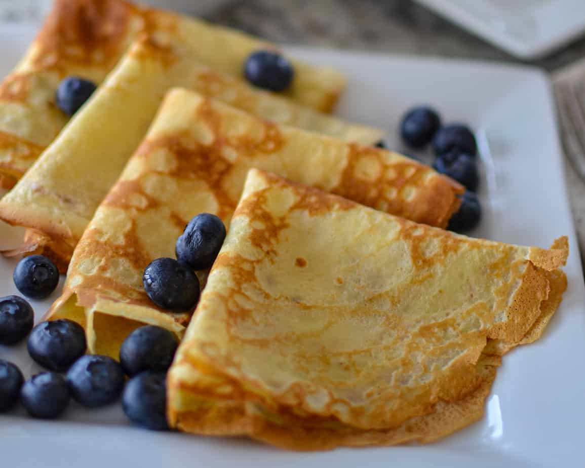 Easy Crepe Recipe - How To Make Crepes