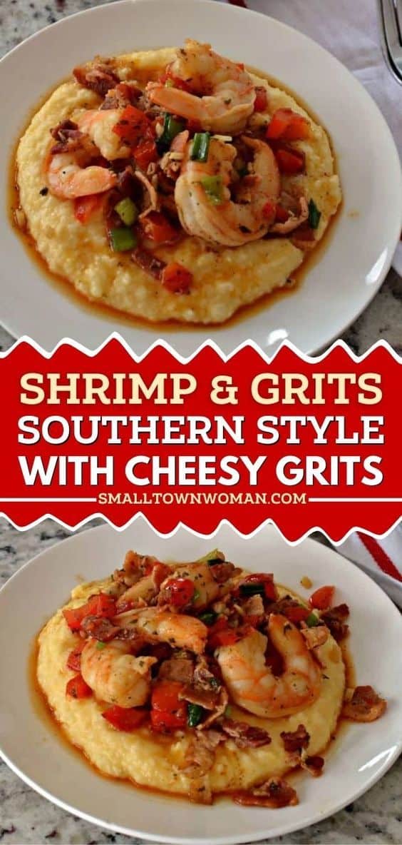 Shrimp and Grits Recipe Small Town Woman