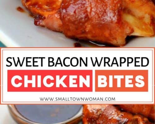 Bacon Wrapped Chicken Bites