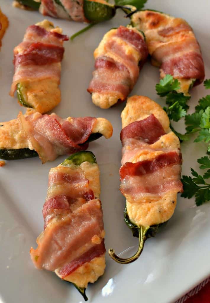 Bacon Wrapped Jalapeno Poppers