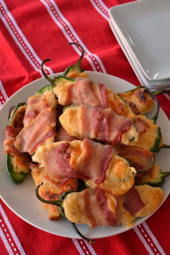 Bacon Wrapped Jalapeno Poppers