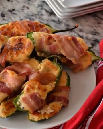 Bacon Wrapped Jalapeno Poppers