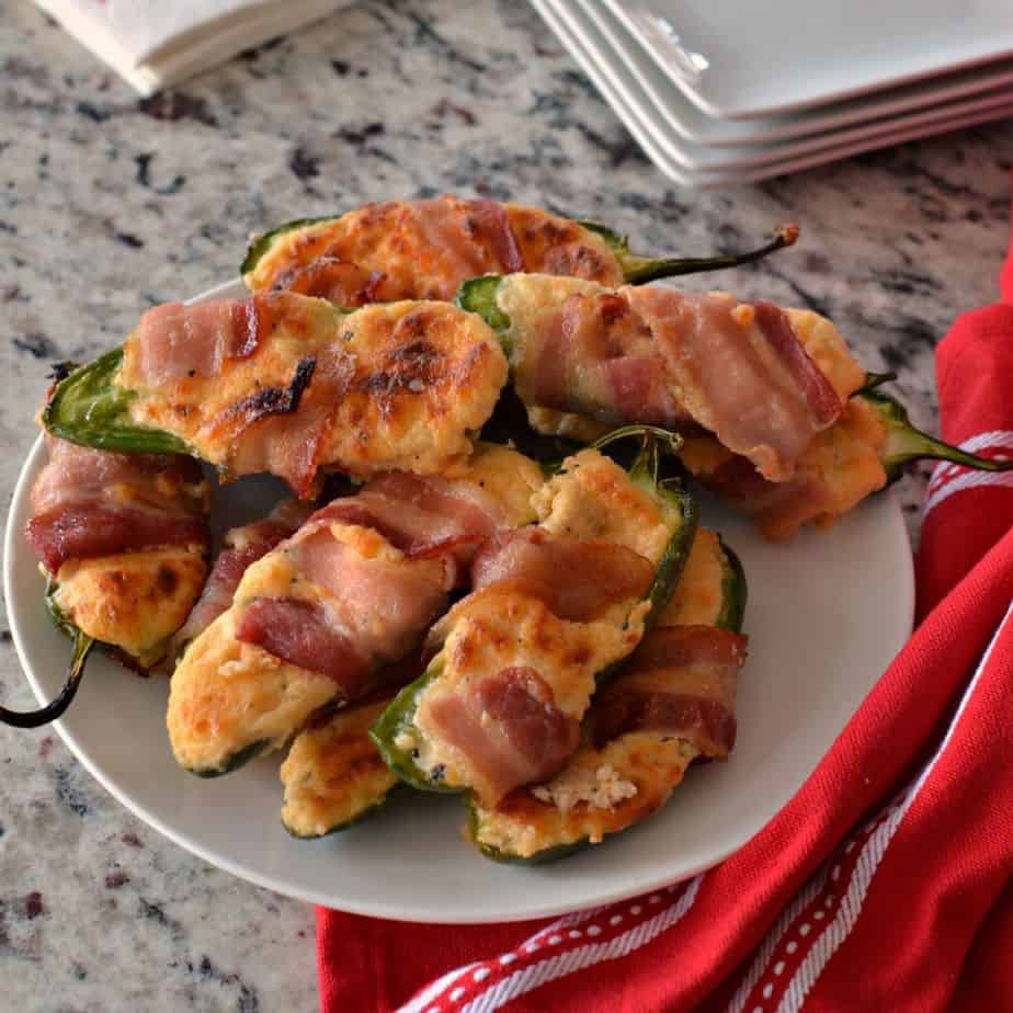 Bacon Wrapped Jalapeno Poppers