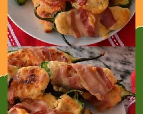 Bacon Wrapped Jalapeno Poppers