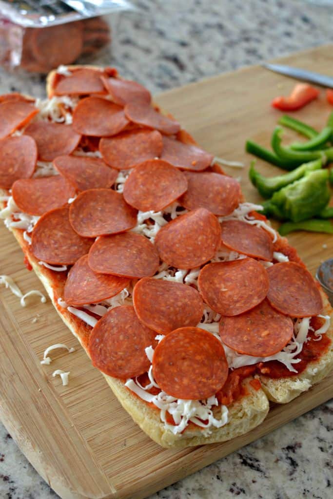 French Bread Pizza A Super Easy Quick Family Friendly Meal