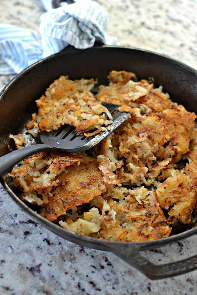 How to Make Homemade Hash Browns - Feast and Farm