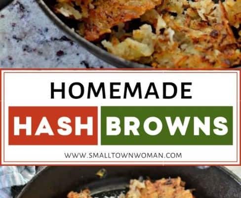 Homemade Hash Browns • Bread Booze Bacon