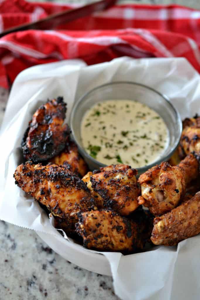 Air Fryer Chicken Wings (3 ways) | Small Town Woman