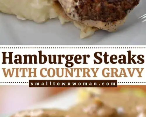 Hamburger Steak with Country Gravy