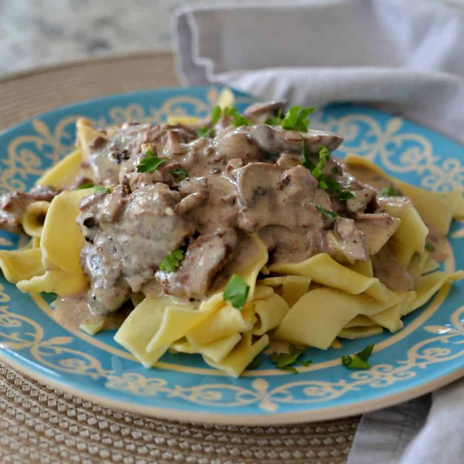Slow Cooker Beef Stroganoff Small Town Woman