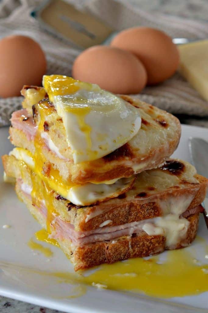 How to Make a Croque Madame | Small Town Woman