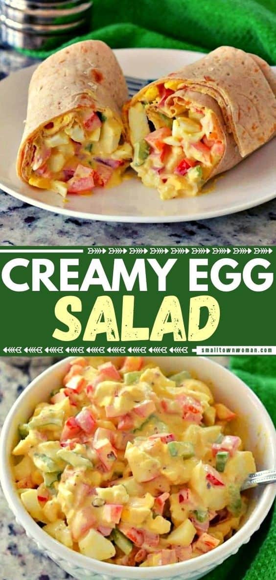 Creamy Mayonnaise Egg Salad Recipe