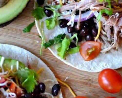 Pulled Pork Street Tacos