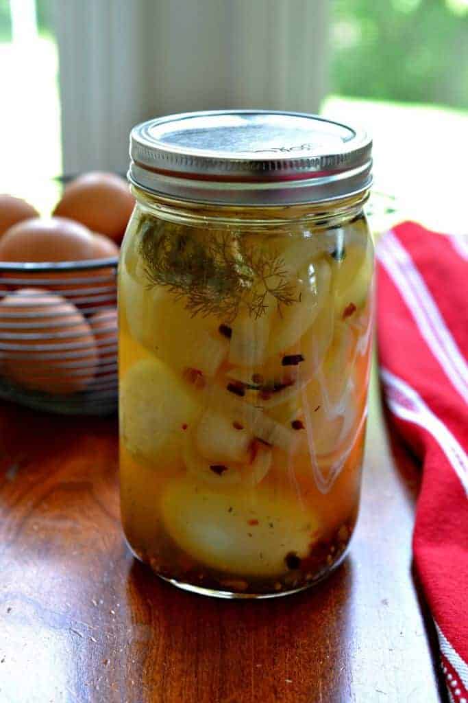 Pickled Eggs are easy to make and so delicious. 