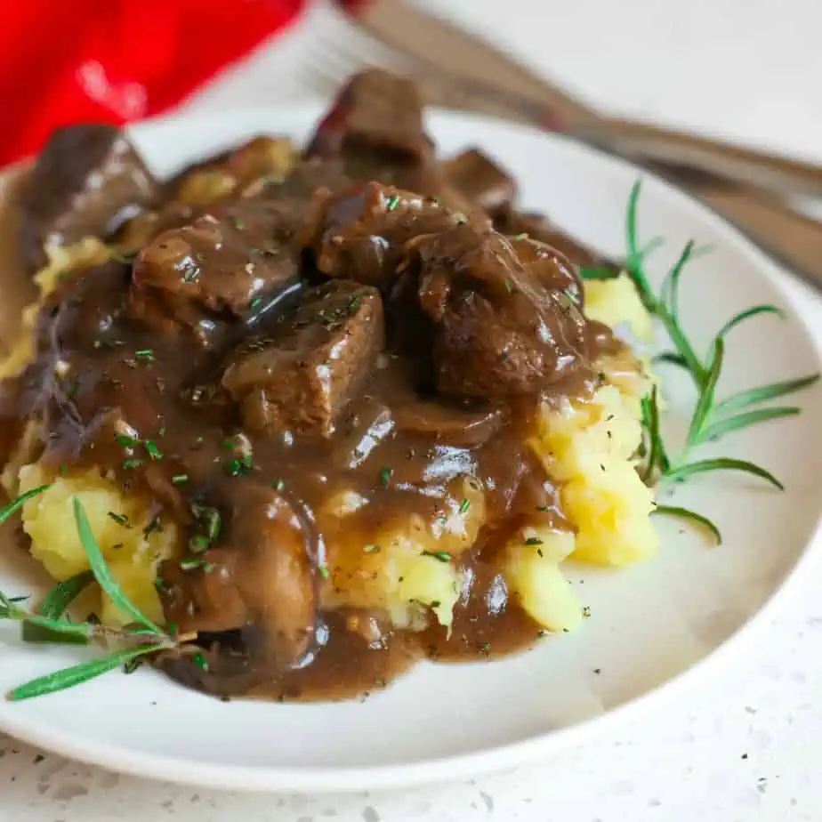 Beef Tips and Gravy