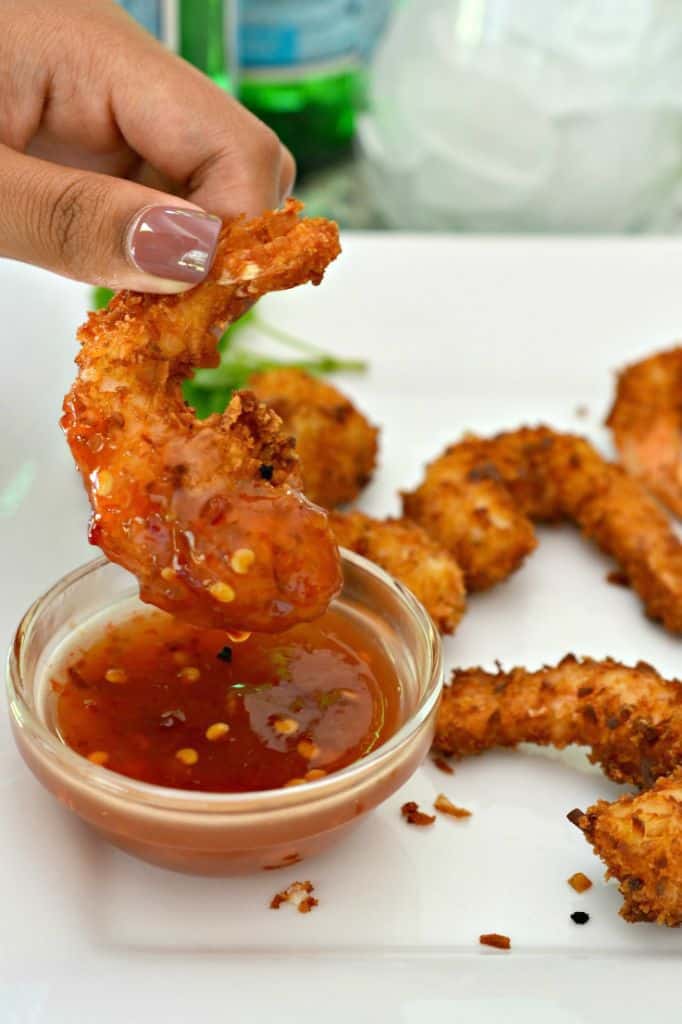 Coconut Shrimp with Sweet Chili Sauce Small Town Woman