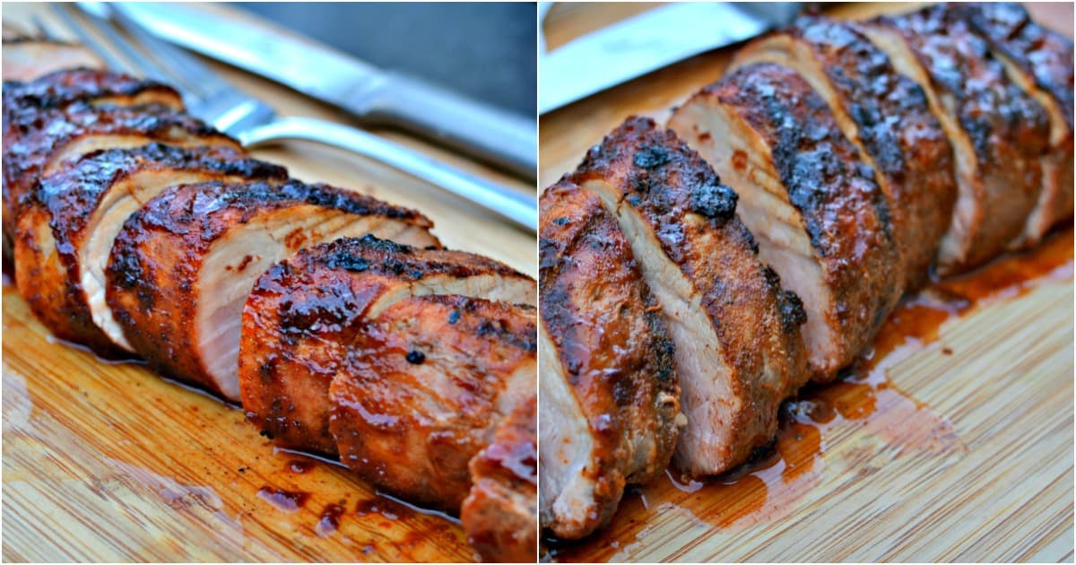 Dry Rub Grilled Pork Tenderloin Small Town Woman