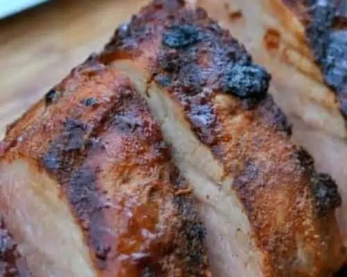 Dry rub pork tenderloin