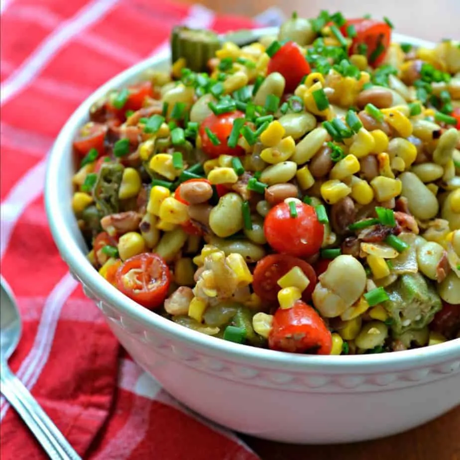 Summer Succotash Recipe - Small Town Woman