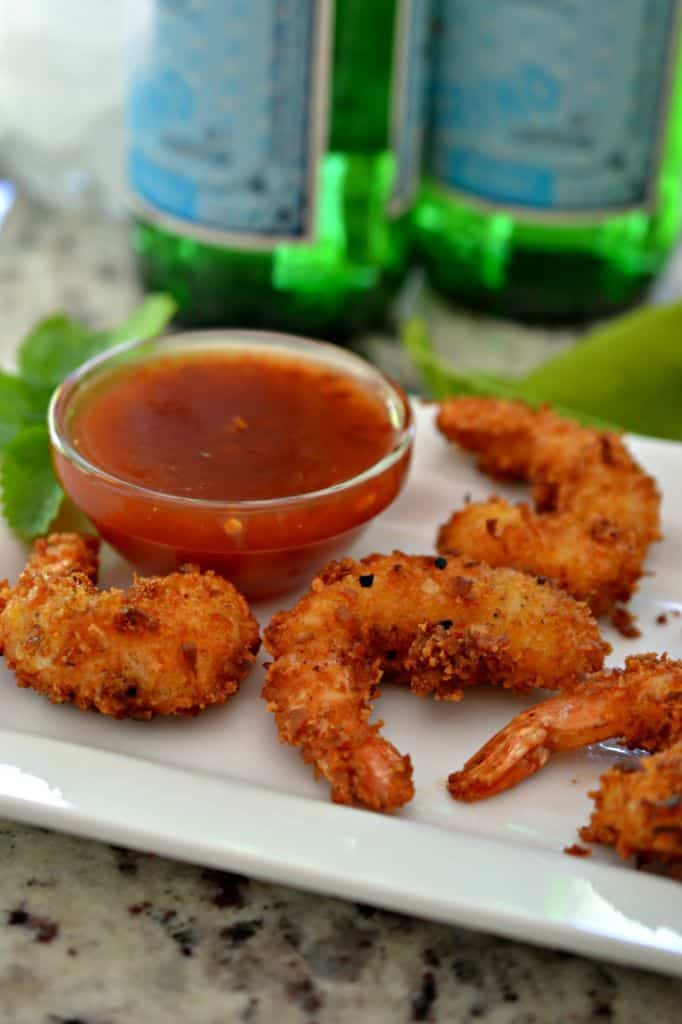 Coconut Shrimp with Sweet Chili Sauce Small Town Woman