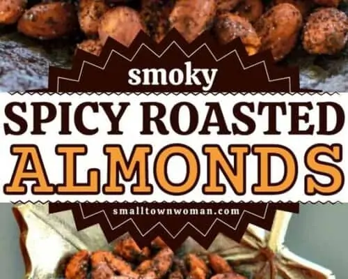 Smoky Spicy Roasted Almonds