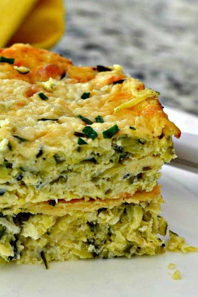 Zucchini Casserole Low Carb and Keto Friendly