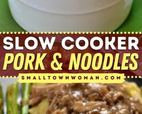 Crock Pot Pork and Noodles