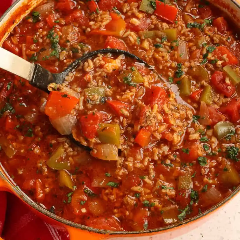 Stuffed Pepper Soup