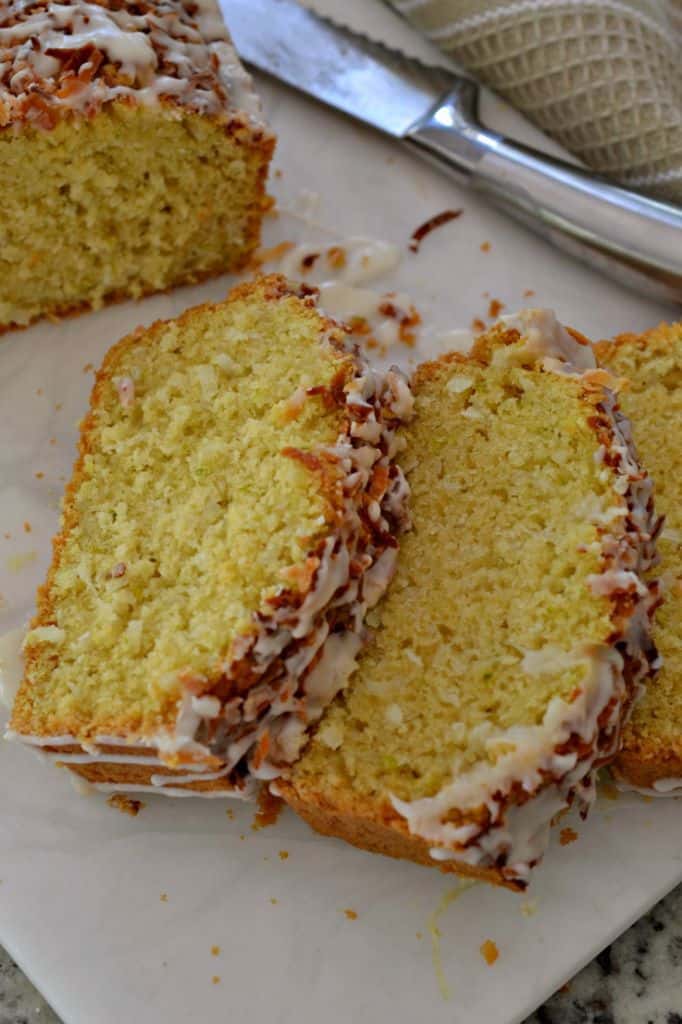 This sweet coconut bread is perfect for a simple treat or as a quick breakfast