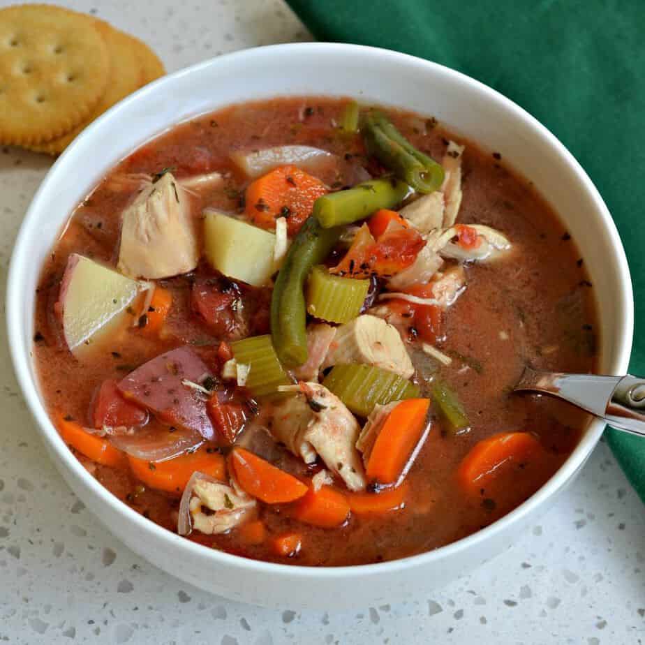 Chicken Vegetable Soup Small Town Woman