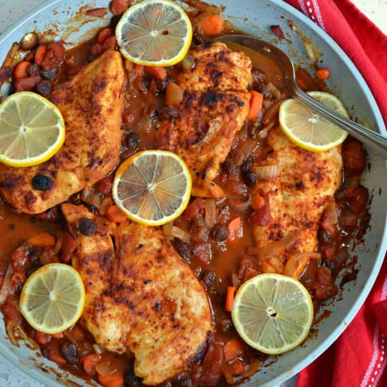 Moroccan Chicken - Small Town Woman
