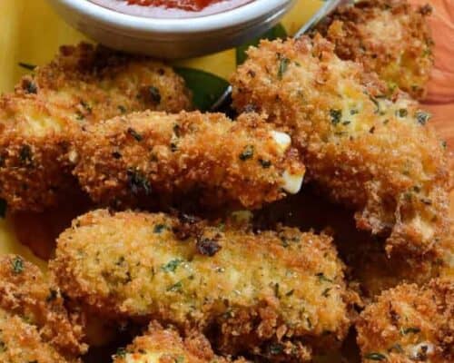 Panko Breaded Mozzarella Sticks